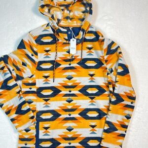 NWT Departwest Colorful Geometric Hoodie